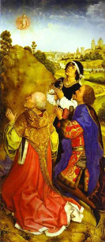 Rogier van der Weyden Middelburg Altarpiece  eq oil painting image